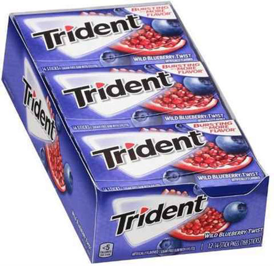 Picture of TRIDENT WILDBLUEBERRY TWIST 12CT