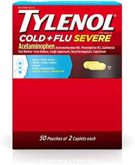 Picture of TYLENOL COLD N FLU SEVERE 2PK 30CT