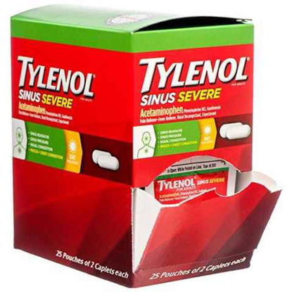 Picture of TYLENOL SINUS SEVERE 2PK 25CT