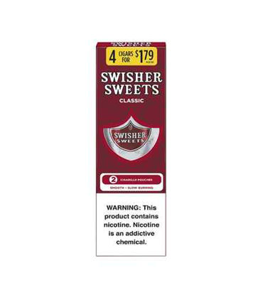 Picture of SWISHER SWEETS ORIGINAL 4 FOR 1.79 4PK 10CT