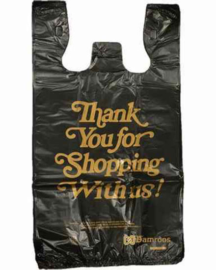 Picture of THANK YOU BAG SMALL BLACK