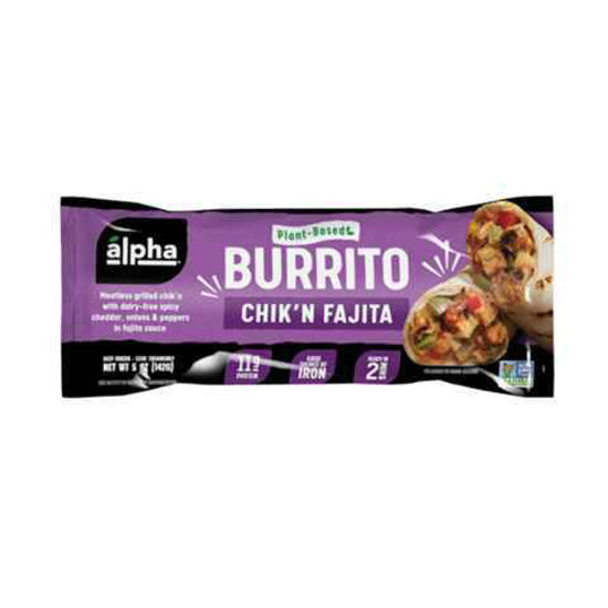 Picture of ALPHA PLANT BASED CHIK N FAJITA BURRTITO 5OZ