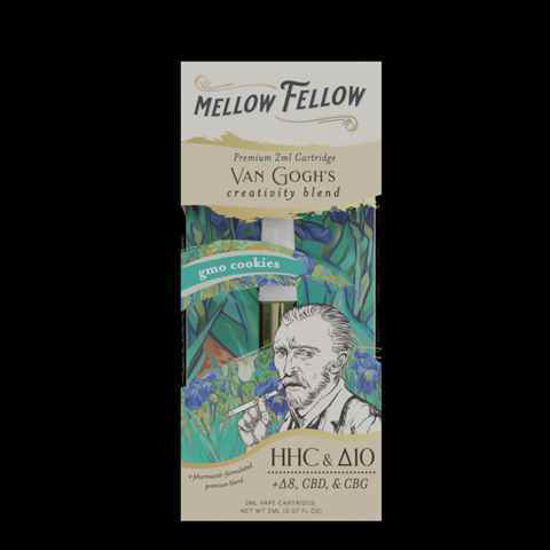 Picture of MELLOW FELLOW GMO COOKIES VAN GOGH HHC CARTRIDGE 2ML