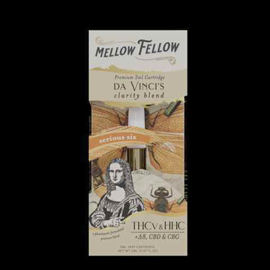 Picture of MELLOW FELLOW SERIOUS SIX DA VINCI THCV CARTRIDGE 2ML