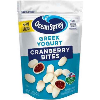 Picture of OCEAN SPRAY GREEK YOGURT CRANBERY BITES 5OZ