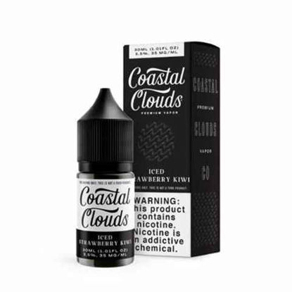 Picture of COSTAL CLOUDS ICED STRAWBERRY KIWI NIC SALT TFN 35MG 30ML