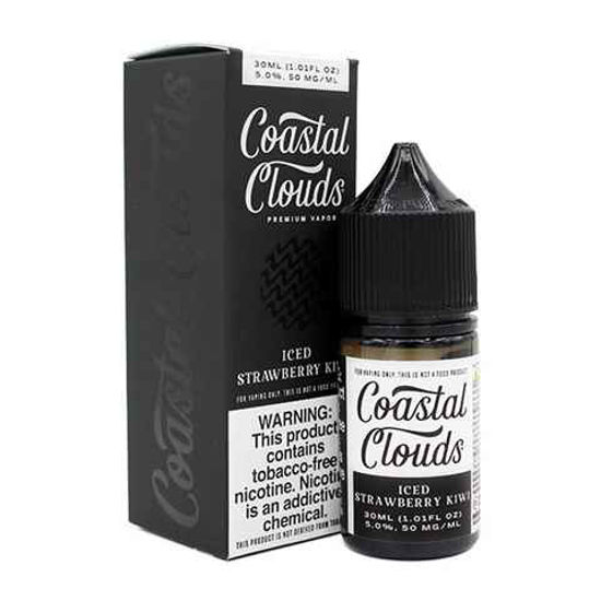 Picture of COSTAL CLOUDS ICED STRAWBERRY KIWI  NIC SALT TFN 50MG 30ML