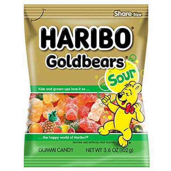 Picture of HARIBO GOLDBEARS SOUR 3.6OZ