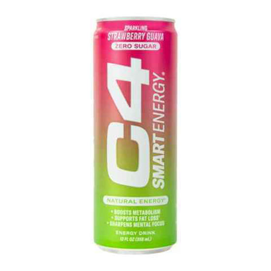 Picture of C4 SPARKLING STRAWBERRY GUAVA ZERO SUGAR 12OZ 12CT