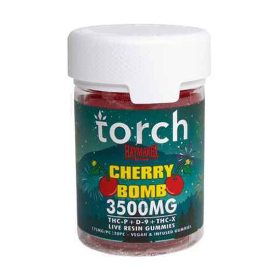 Picture of TORCH HAYMAKER CHERRY BOMB DELTA 9 GUMMIES 3500MG