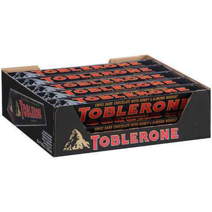 Picture of TOBLERONE DARK CHOCOLATE 3.52OZ 20CT