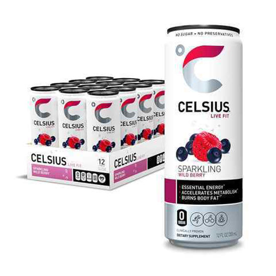 Picture of CELSIUS SPARKLING WILD BERRY 12OZ 12CT