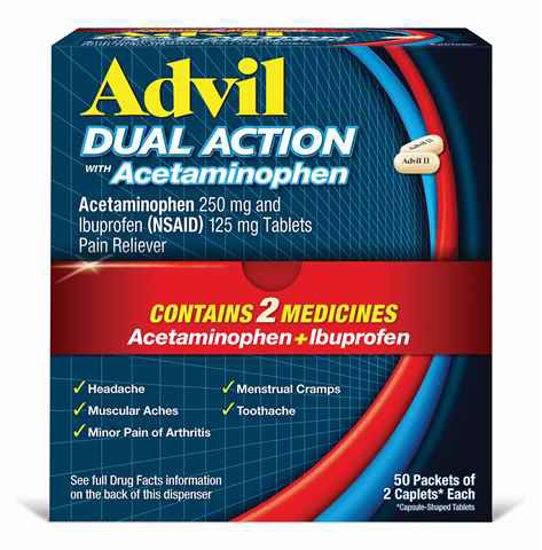 Picture of ADVIL DUAL ACTION 2PK 25CT