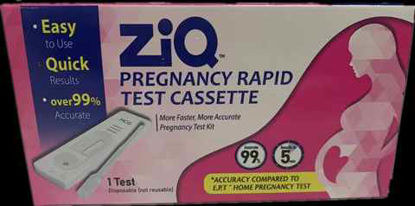 Picture of ZIQ PREGNANCY RAPID TEST CASSETE 1CT