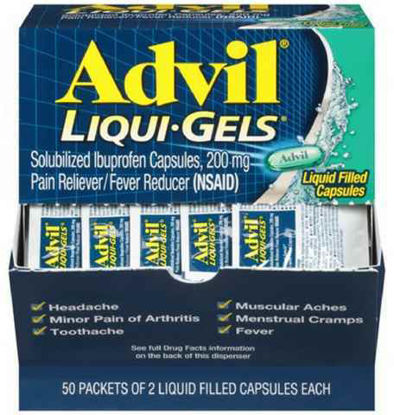 Picture of ADVIL LIQUI GELS 2PK 25CT