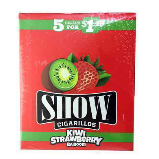 Picture of SHOW BA BOOM KIWI STRAWBERRY 5 FOR 1.49 5PK 15CT