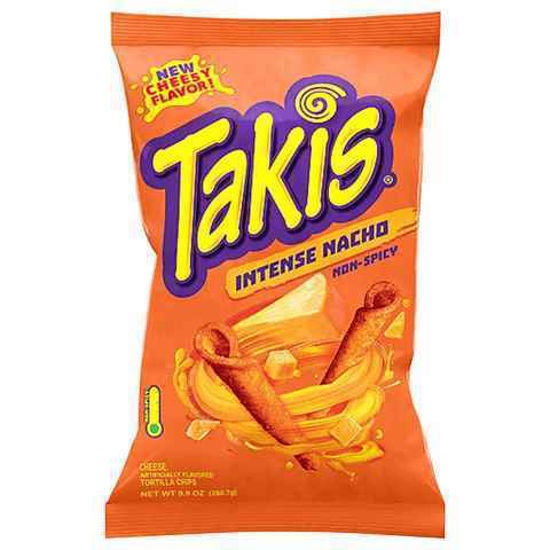 Picture of TAKIS INTENSE NACHO NON SPICY 9.9OZ