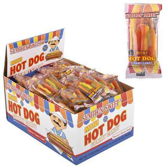 Picture of SWEETO MINI HOT DOG GUMMY 9G 60CT