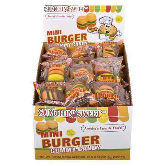 Picture of SWEETO MINI BURGER GUMMY 9G 60CT