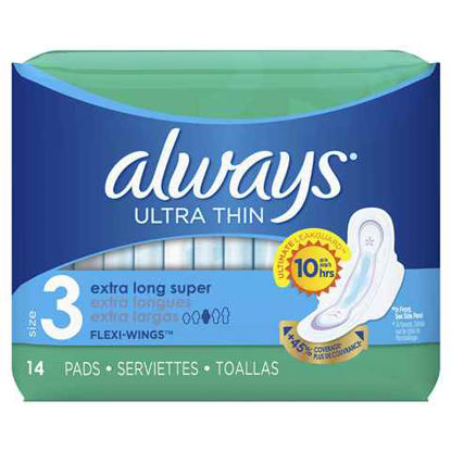 Picture of ALWAYS ULTRA THIN EXTRA LONG 3 IN 1 7CT