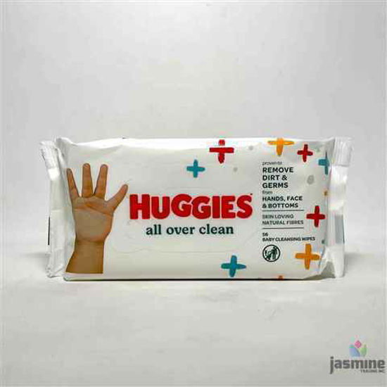 Picture of HUGGIES ALL CLEAN BABY WIPES 56CT