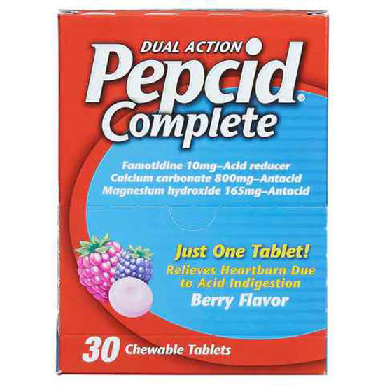 Picture of PEPCID COMPLETE BERRY FLAVOUR 30CT