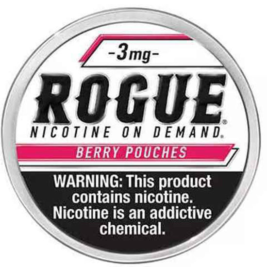 Picture of ROGUE BERRY NICOTINE POUCH 3MG 5CT