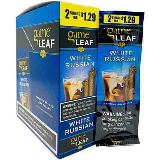 Picture of GAME LEAF WHITE RUSSIAN 2 FOR 1.49 2PK 15CT