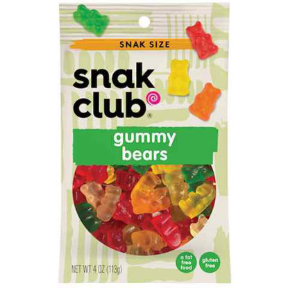 Picture of SNAK CLUB GUMMY BEARS 4OZ