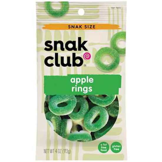 Picture of SNAK CLUB APPLE RINGS SNACK SIZE 4OZ