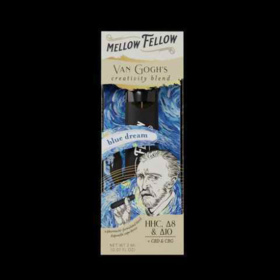 Picture of MELLOW FELLOW BLUE DREAM VAN GOGH CRATIVITY BLEND DISPOSABLE 2ML