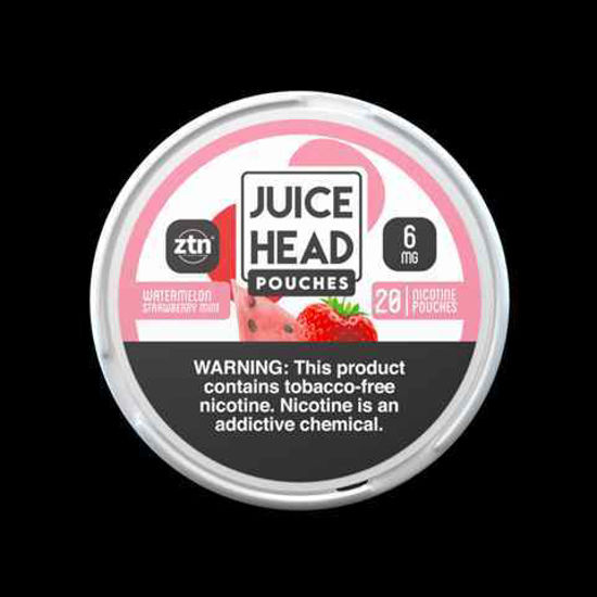 Picture of JUICE HEAD WATERMELON STRAWBERRY MINT POUCHES 6MG 5CT