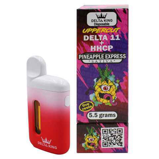 Picture of DELTA KING PINEAPPLE EXPRESS SATIVA UPPERCUT DELTA 11 LIVE RESIN 5.5G