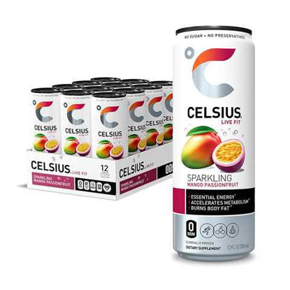 Picture of CELSIUS SPARKLING MANGO PASSIONFRUIT 12OZ 12CT