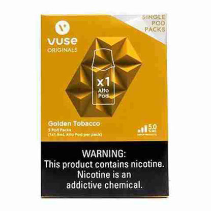 Picture of VUSE ALTO POD GOLDEN 5.0MG 1PK 5CT