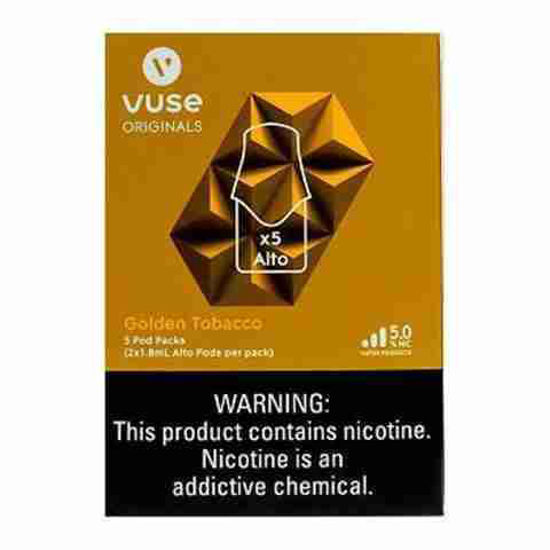 Picture of VUSE ALTO POD GOLDEN 5.0MG 2PK 5CT