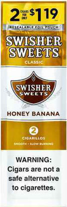 Picture of SWISHER SWEETS HONEY BANANA 2 FOR 1.19 2PK 30CT