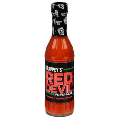 Picture of TRAPPY RED DEVIL CAYENNE PEPPER HOT SAUCE 6OZ