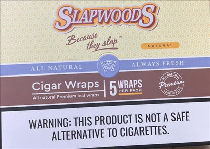 Picture of SLAPWOODS WRAPS HONEY BERRY 5PK 10CT