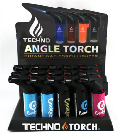 Picture of TECHNO ANGLE TORCH LIGHTER 15CT