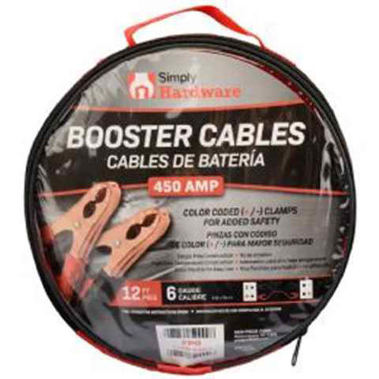 Picture of SIMPLY HARDWARE 450 AMP BOOSTER CABLE 12FT