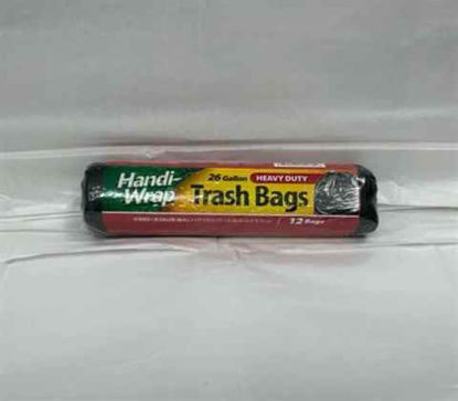 Picture of HANDI WRAP HEAVY DUTY TRASH BAGS 39GAL 5CT