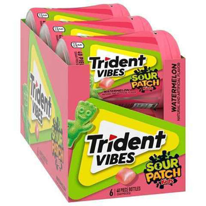 Picture of TRIDENT VIBES SOUR PATCH WATERMELON 40PCS 6CT