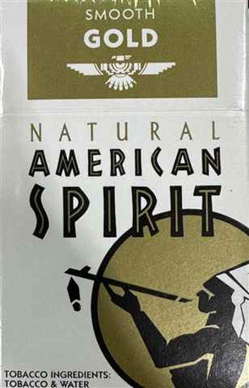 Picture of AMERICAN SPIRIT SMOOTH GOLD KING BOX