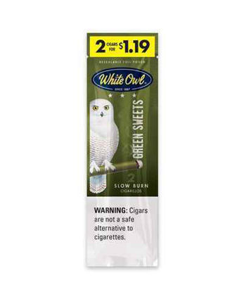 Picture of WHITE OWL GREEN SWEET 2 FOR 1.19