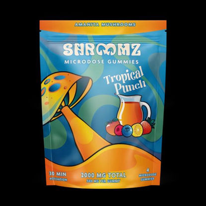 Picture of SHROOMZ GUMMIES TROPICAL PUNCH 500MG 4CT