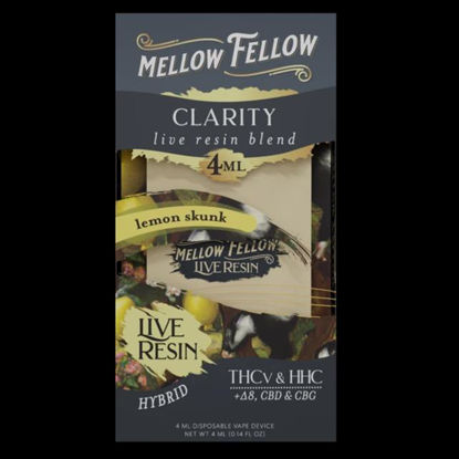 Picture of MELLOW FELLOW LEMON SKUNK HYBRID CLARITY BLEND LIVE RESIN 4ML