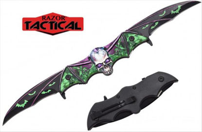 Picture of SKULL BAT DOUBLE KNIFE RT7251