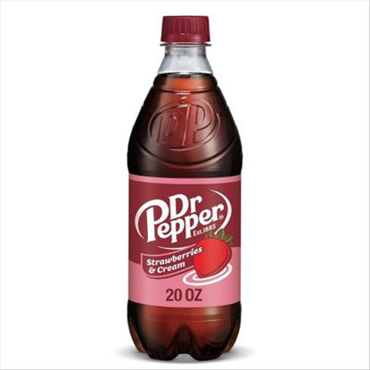 Picture of DR PEPPER STRAWBERRY CREAM 20OZ 24CT