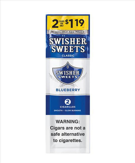 Picture of SWISHER SWEETS BLUEBERRY 2 FOR 1.19